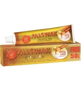 معجون اسنان المسواك جولد