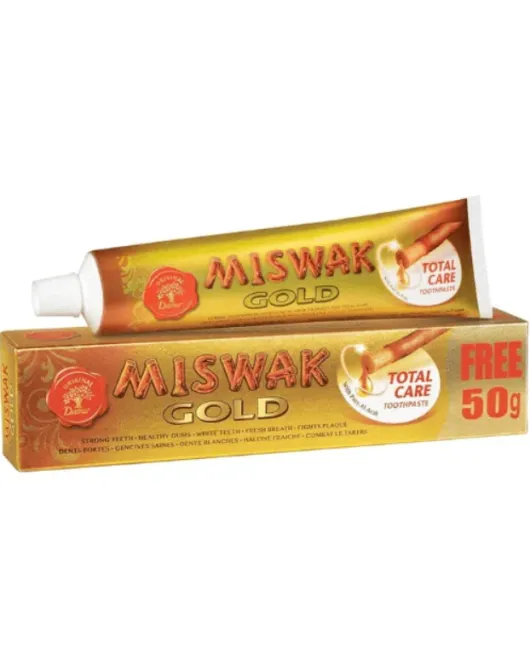 معجون اسنان المسواك جولد