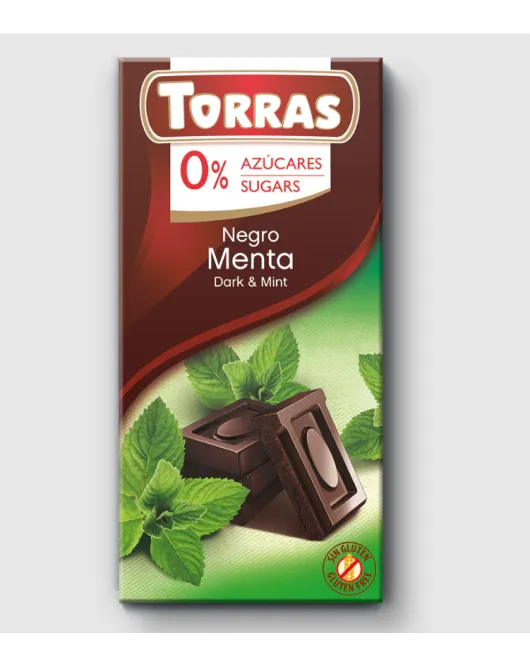 Sugar Free Dark Chocolate with Mint Sugar Free Dark Chocolate with Mint