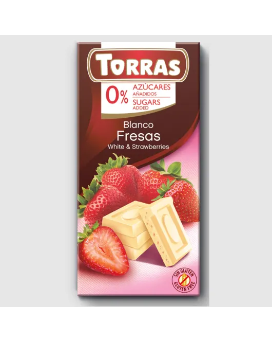 Sugar Free White Chocolate & Strawberries