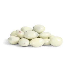 white chocolate coated cranberries