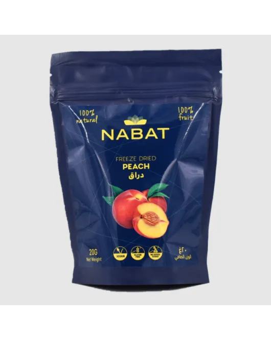 Freez dried peach 20gr Freez dried peach 20gr