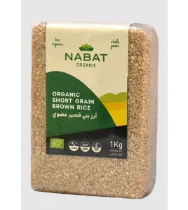 nabat brown rice short grain 1000g