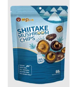 Shiitake mushroom chips sea salt