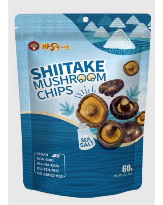 Shiitake mushroom chips sea salt