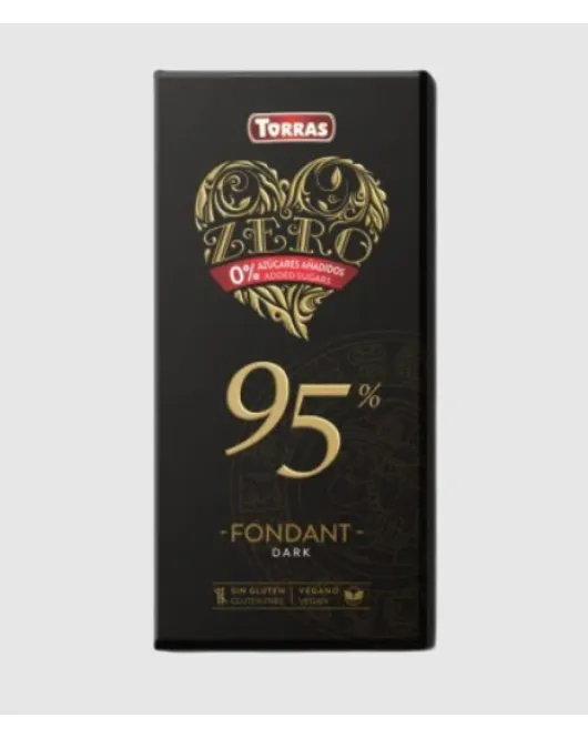 sugar free 95% dark chocolate