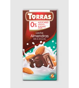 ZERO SUGAR DARK AND ALMOND CHOCOLATE
