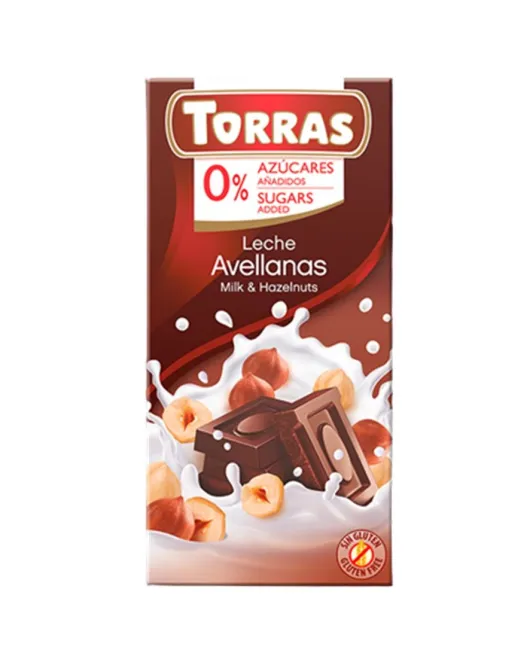 Milk Chocolate Sugar Free with Hazelnuts Milk Chocolate Sugar Free with Hazelnuts
