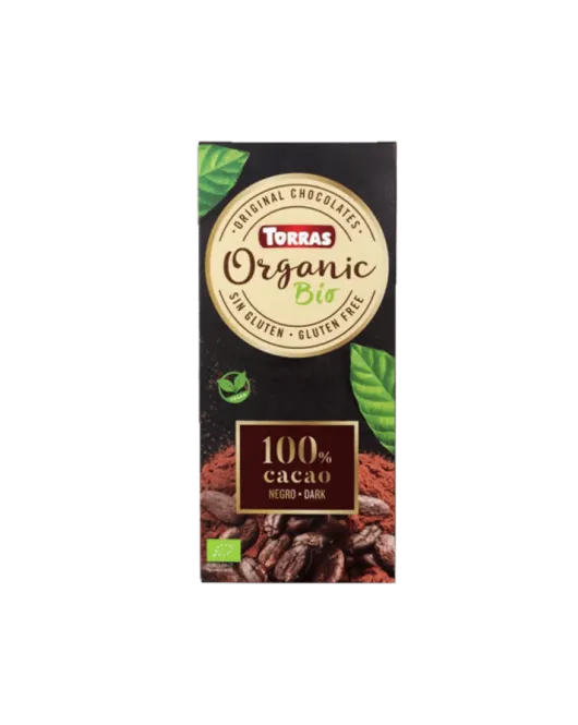 organic dark chocolate 100% cacao