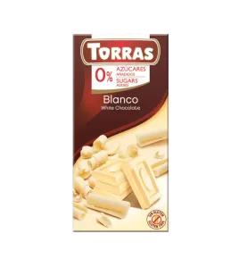 شوكولاتة بيضاء خالية من السكر