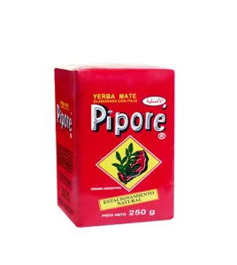 Pipore متة علبة حمراء