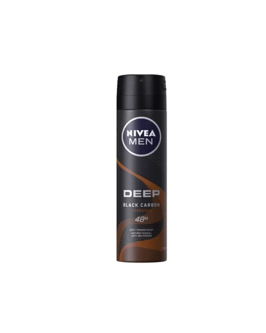 NIVEA DEEP BLACK CARBON ESPRESSP DEO SPRAY