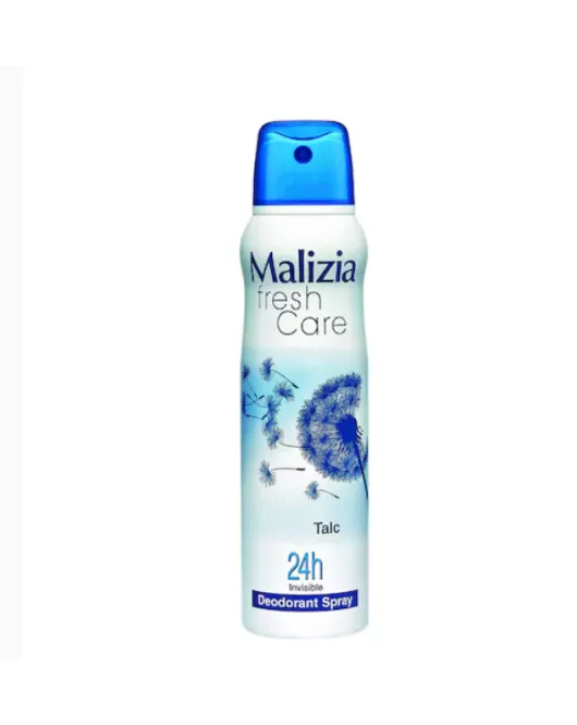 Malizia Fresh Care Talc 24H Invisible Deodorant Spray 150ML