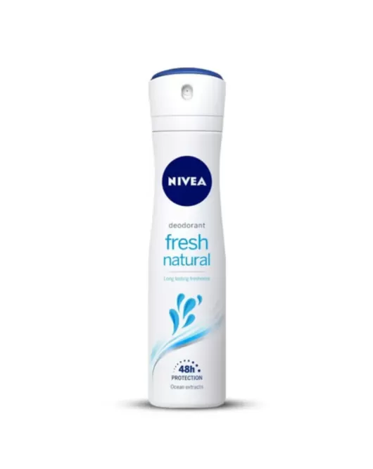 Nivea, Fresh Natural Women Deodorant - Long Lasting Freshness & 48H Protection, 150 Ml