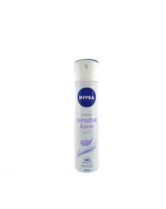 NIVEA ANTI-PERSPIRANT SPRAY SENSITIVE & PURE 150ML