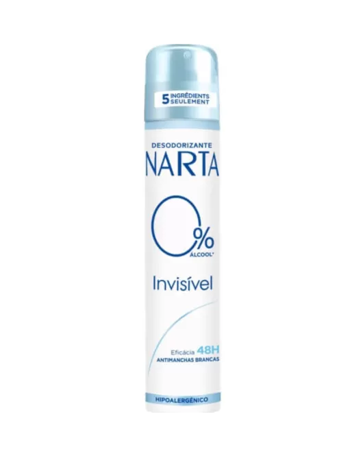  Desodorizante Spray NARTA Invisible sem Álcool NARTA emb.200ml