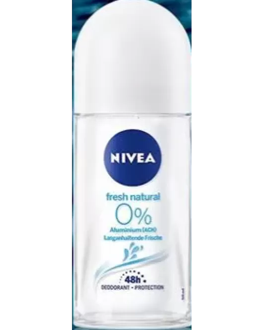 Nivea fresh natural 0% 48h 50ml