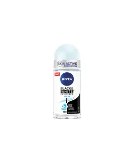 Nivea Black &amp; White Invisible Fresh Roll-On 50ml