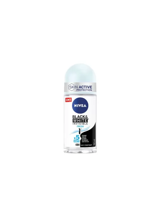 Nivea Black & White Invisible Fresh Roll-On 50ml