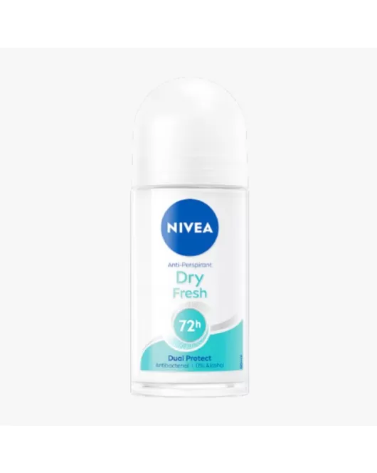 NIVEA DRY FRESH 72H DUAL PROTECT ROLL ON DEODORANT 50 ML