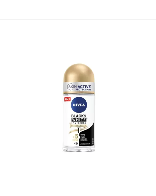  Nivea Black & White Invisible Silky Smooth Roll-On 50ml 