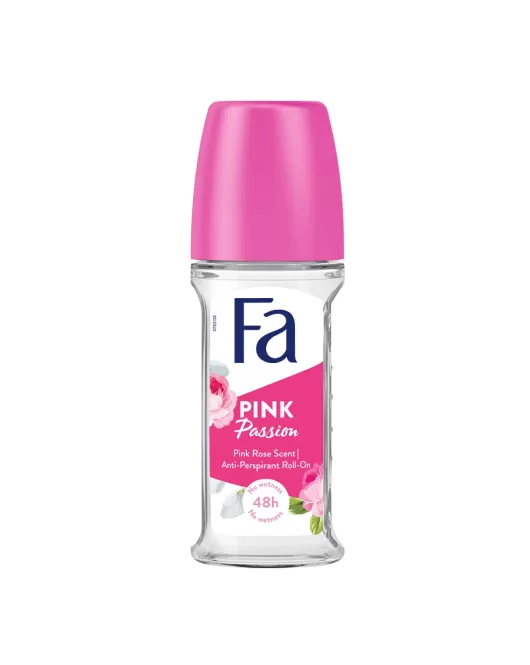 Fa Pink Passion Roll-on Deodorant, Long-lasting Fresh Fragrance - 1.7 Ounce