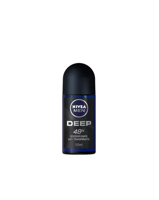 Nivea Men Deep 48h Deodorant Anti-Perspirant Roll-On 50ml