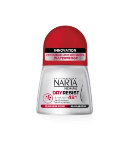 Narta Dry Resist Antiperspirant 48-Hour Roll-On Deodorant for Men (50 ml)