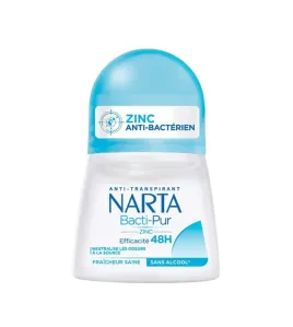 NARTA ANTI-TRANSPIRANT BACTI-PUR ZINC 48 H