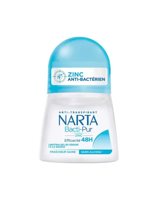 NARTA ANTI-TRANSPIRANT BACTI-PUR ZINC 48 H