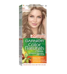 صبغة غارنيية 8.1 أشقر رمادي فاتح