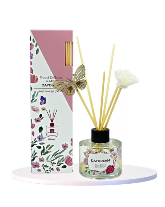 معطر فواح مع عيدان خشبية-GULF ORCHID Reed Diffuser| Daydream