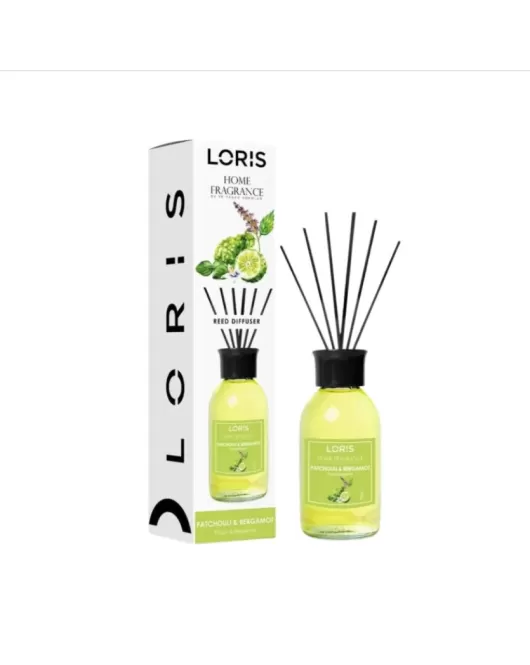 LORIS Reed Diffuser - Patchouli & Bergamot / 100 ml