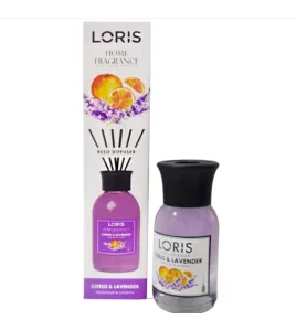 Aromatik diffuzor Loris Parfum Citrus &amp; Lavender, 100 ml