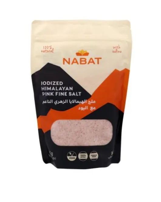 lodized himalayan pink fine salt