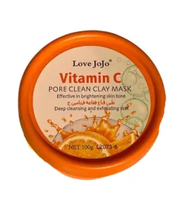 love jojo vitamin c طين قناع فقاعة