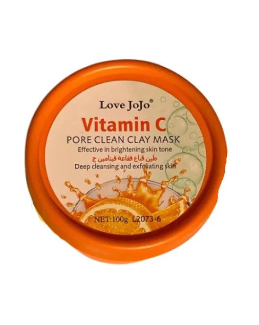 love jojo vitamin c طين قناع فقاعة