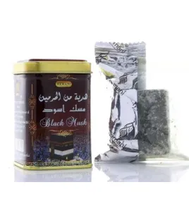 مسك جامد اسود