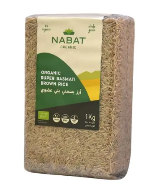 nabat super basmati brown rice 1000g