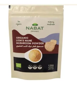 nabat lions mane mushroom powder 125g