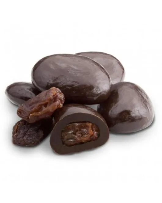 chocolate coated raisins dark