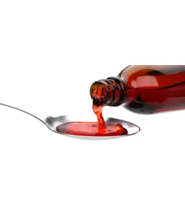 سائل سعال صغير