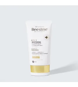 غسول لتفتيح الوجه 4 ب 1 لإشراقة مثالية من بيزلين - Beesline 4 in 1 cleanser