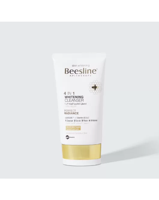 غسول لتفتيح الوجه 4 ب 1 لإشراقة مثالية من بيزلين - Beesline 4 in 1 cleanser