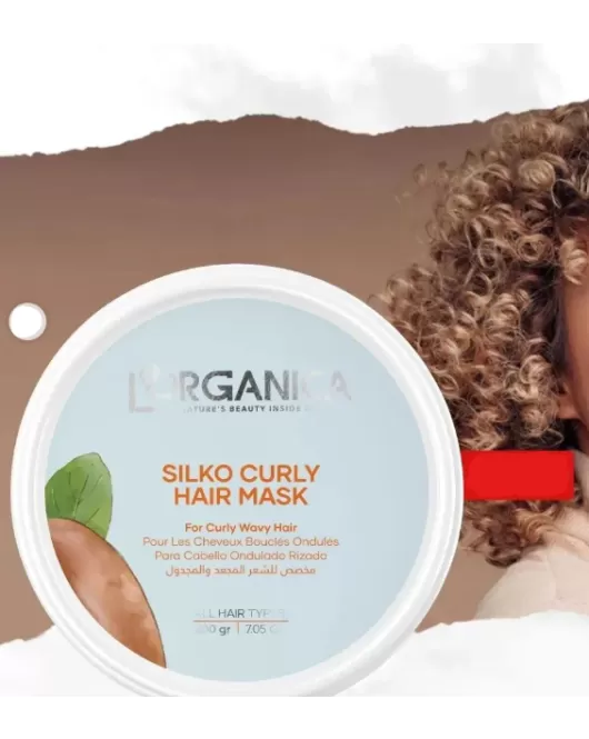 ماسك للشعر الكيري من لورغانيكا-Lorganica silko curly hiar mask