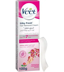 veet silky freshمزيل شعر100مل