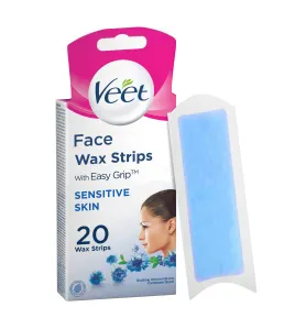 veet wax face شرائح فيت للوجه